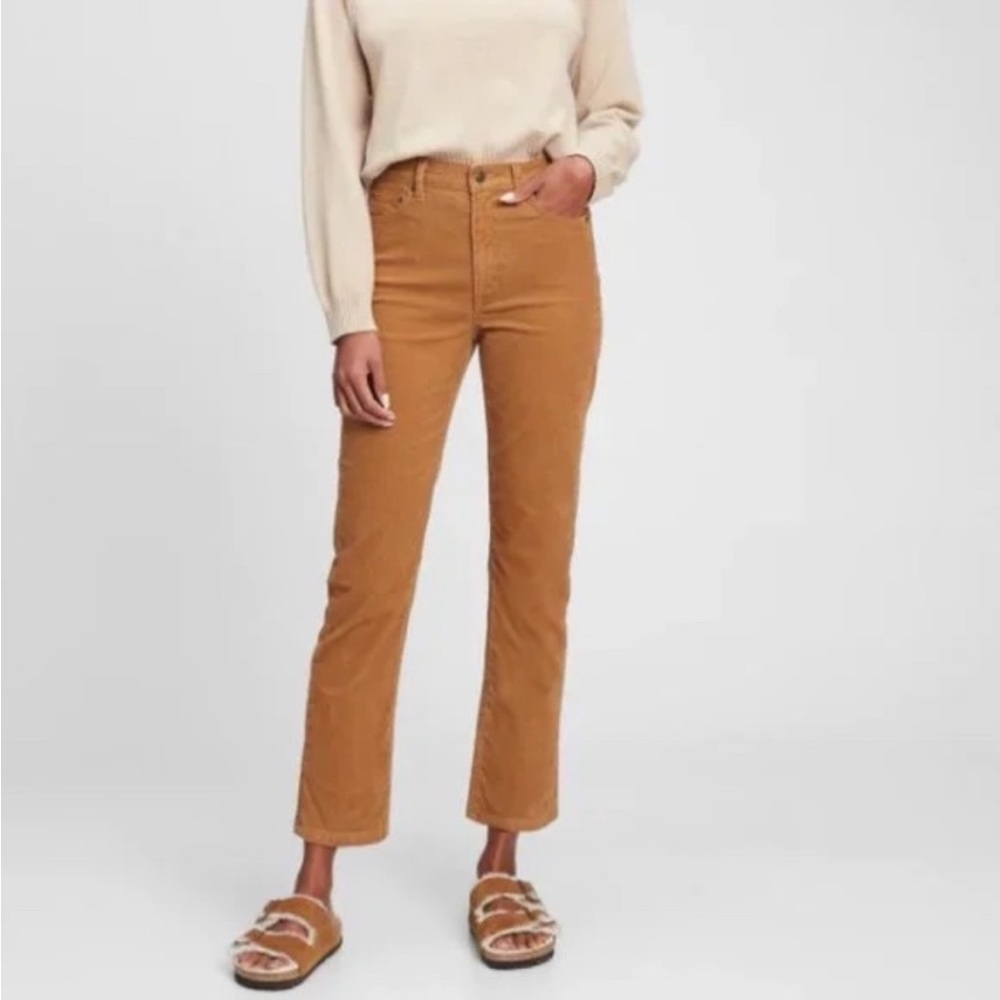 Gap Vintage Slim Corduroy High Rise